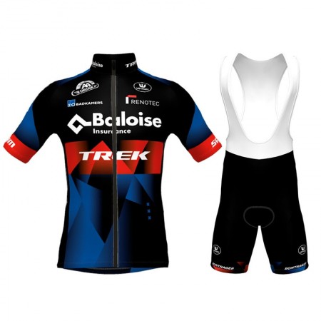 Tenue Cycliste et Cuissard à Bretelles 2021 Baloise-Trek Lions N001